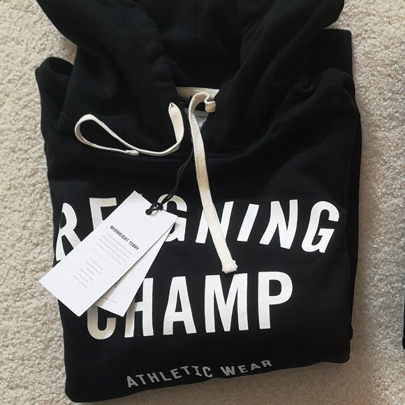 Reigning Champ Midweight Pullover Hoodie/Sweatshirt, Small - Picture 2 of 4